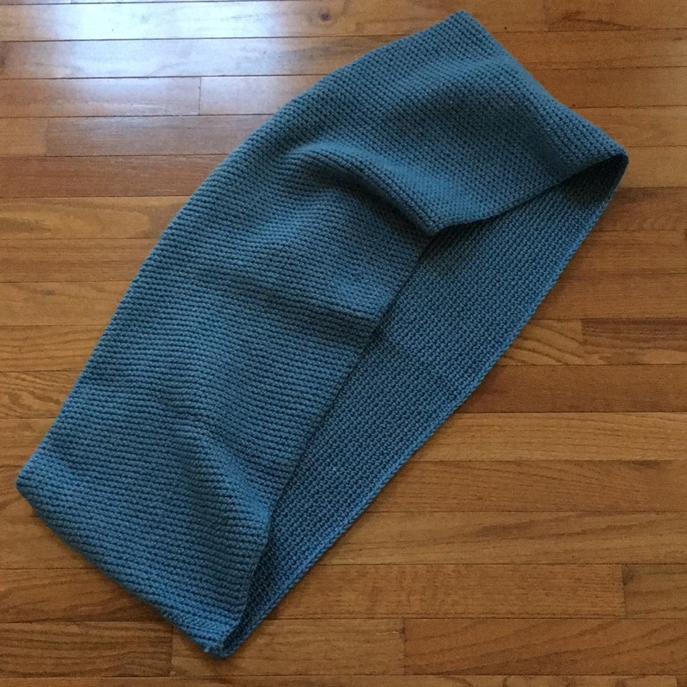 Hand-Knit Infinity Scarf - Picture 2 of 2